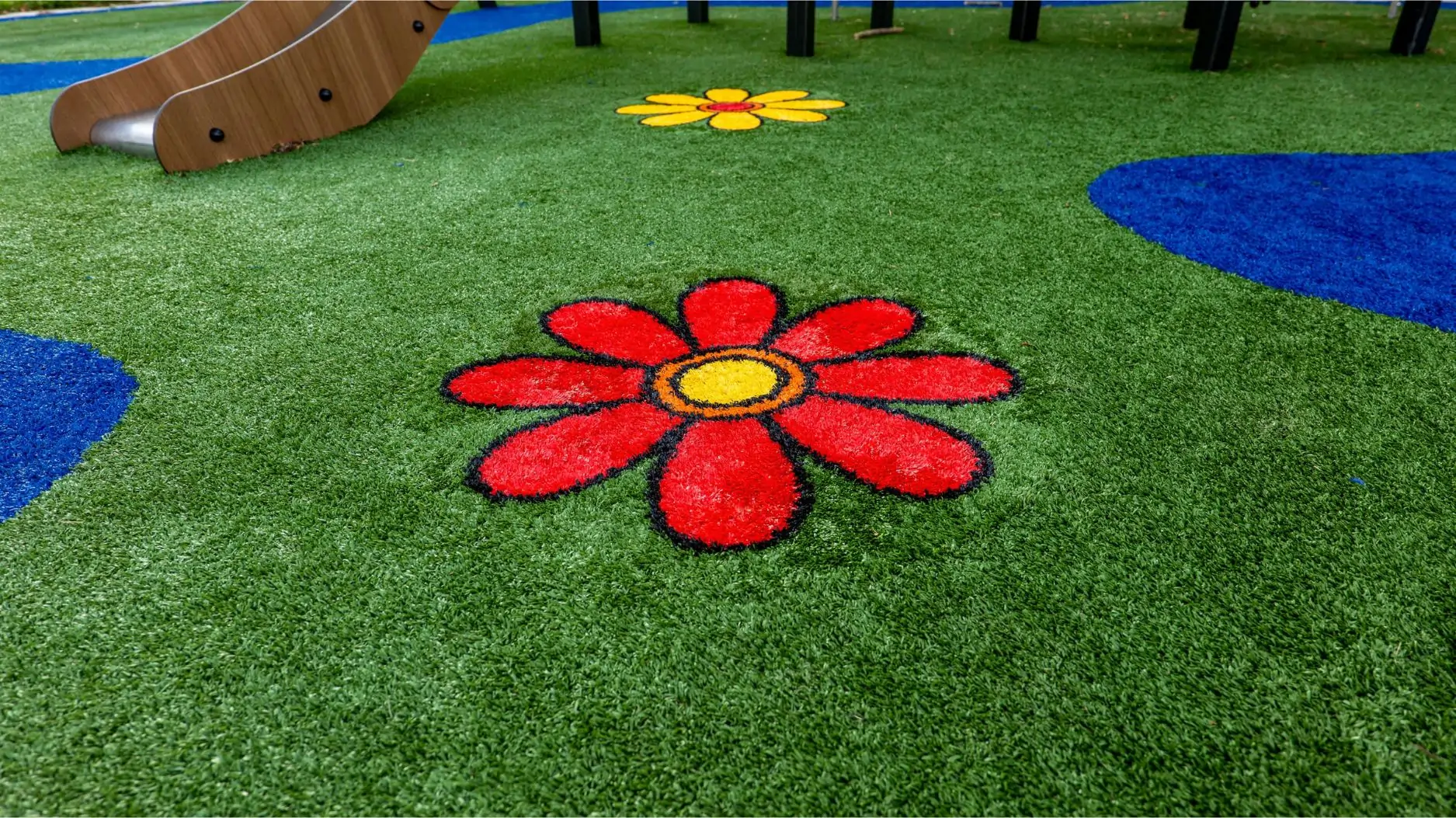 Custom Houston artificial turf design