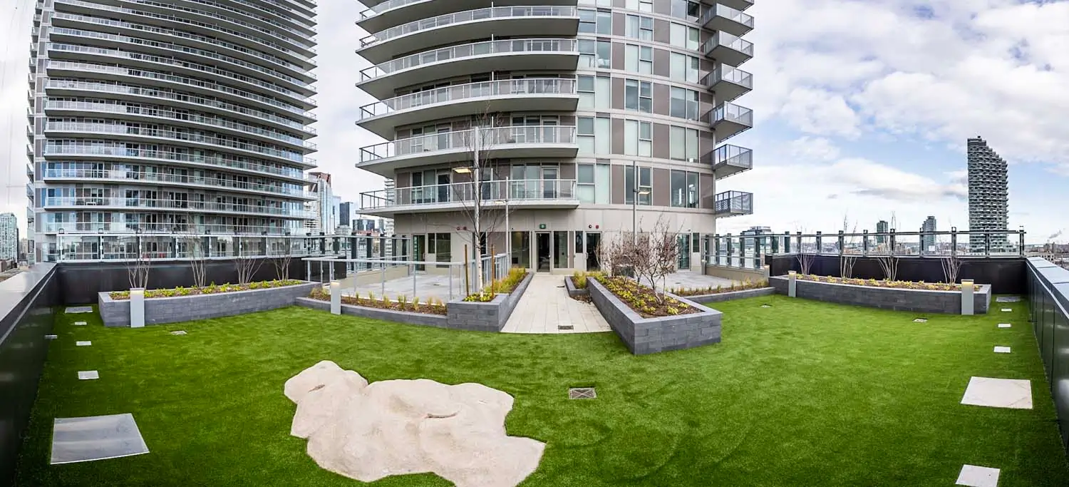synlawn houston commercial artificial turf installation