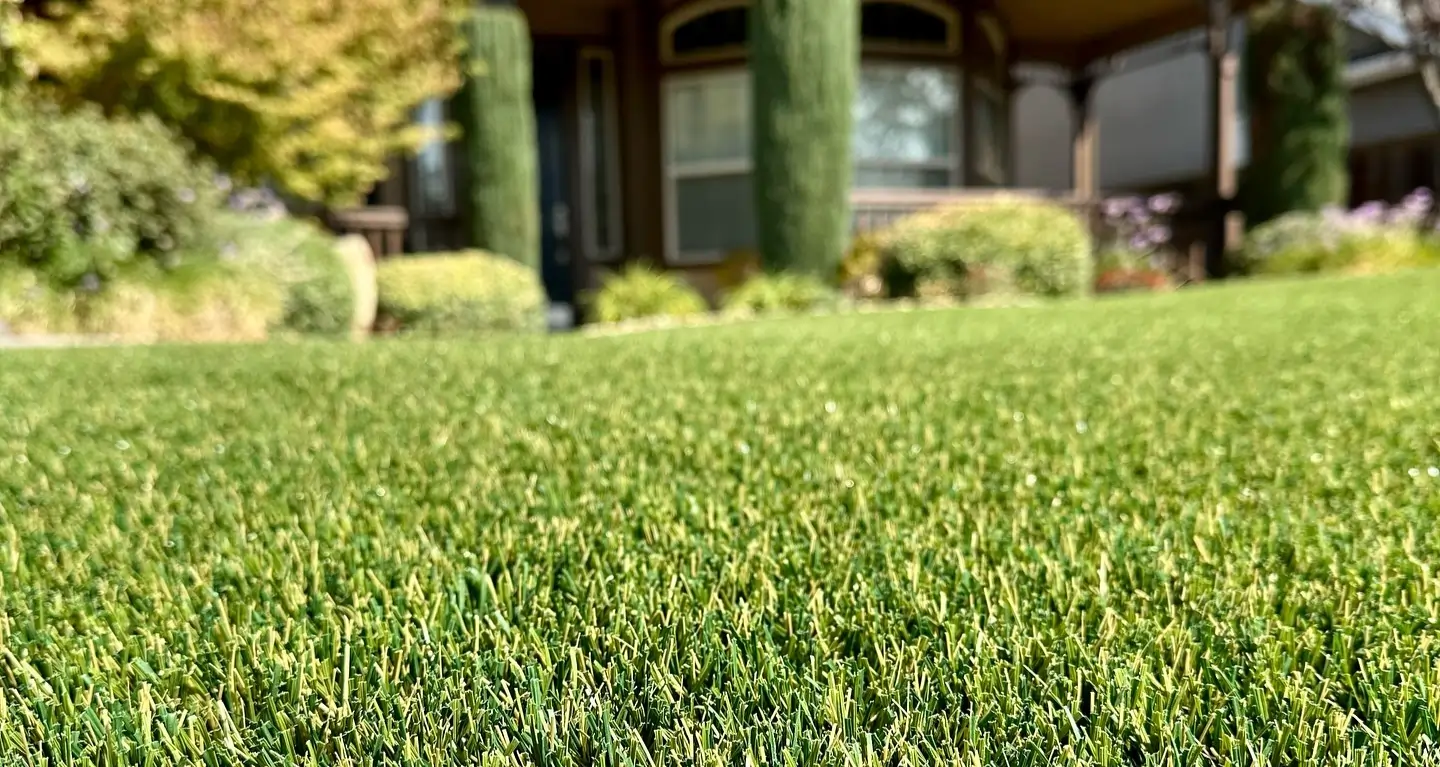 SYNLawn Houston Artificial Turf Front Lawn