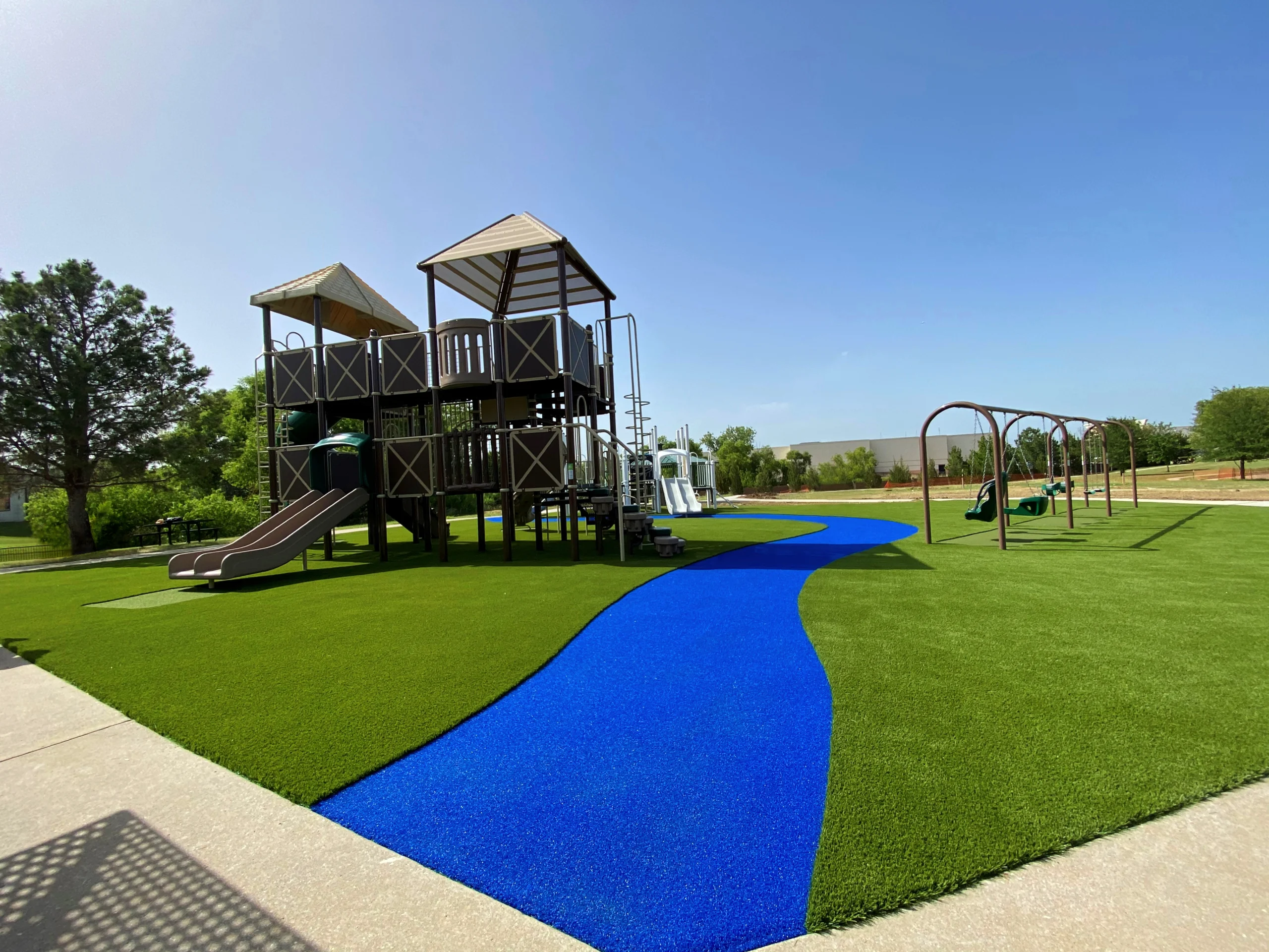 Commercial Playground Turf SYNLawn Houston