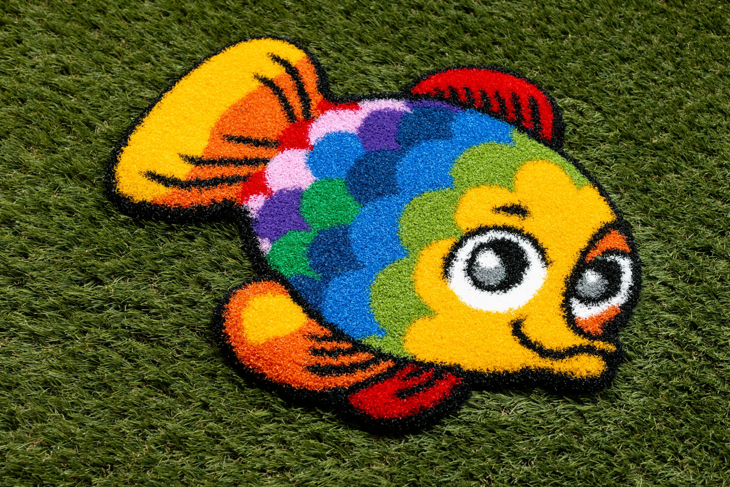 Rainbow Fish Houston Artificial Turf Design