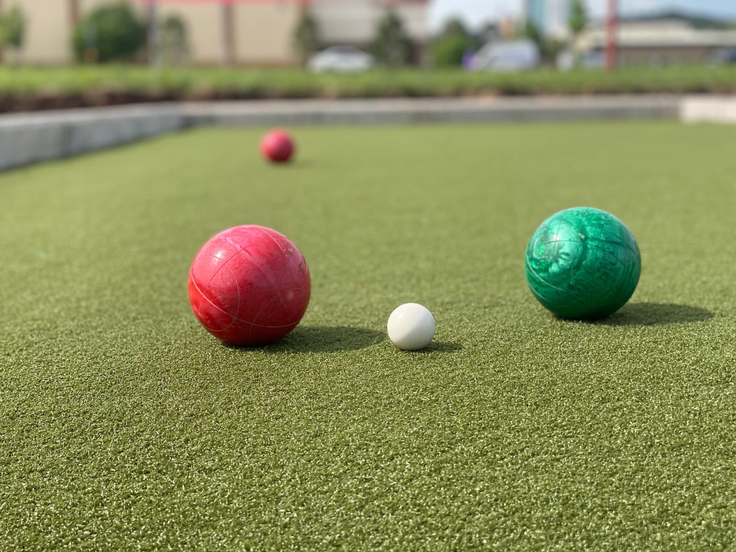 Commercial Houston Bocce Ball